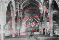Church Interior 1900, Lyndhurst