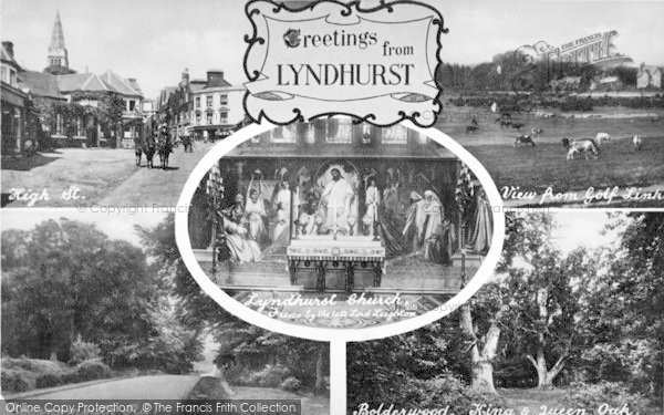 Photo of Lyndhurst, Composite c.1950