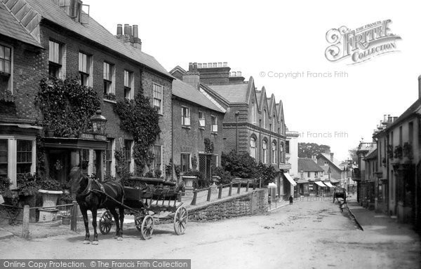 Photo of Lyndhurst, Crown Hotel 1890