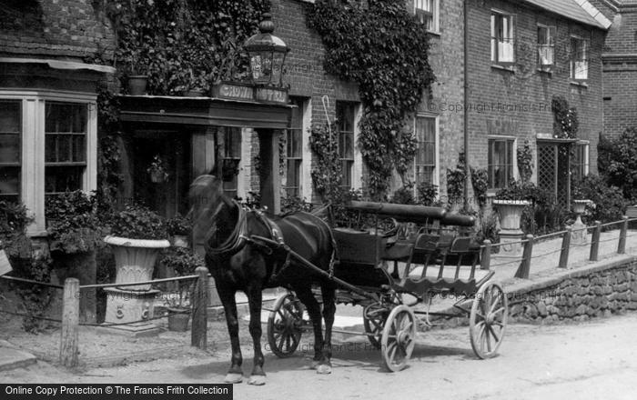 Photo of Lyndhurst, Crown Hotel 1890