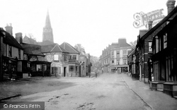 Fox And Hounds Inn And Church 1892, Lyndhurst