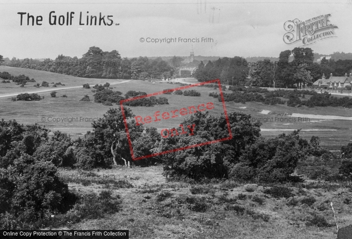 Photo of Lyndhurst, Golf Links 1908