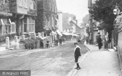 High Street, A Boy 1908, Lyndhurst