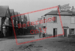 High Street And The Stag Inn 1892, Lyndhurst