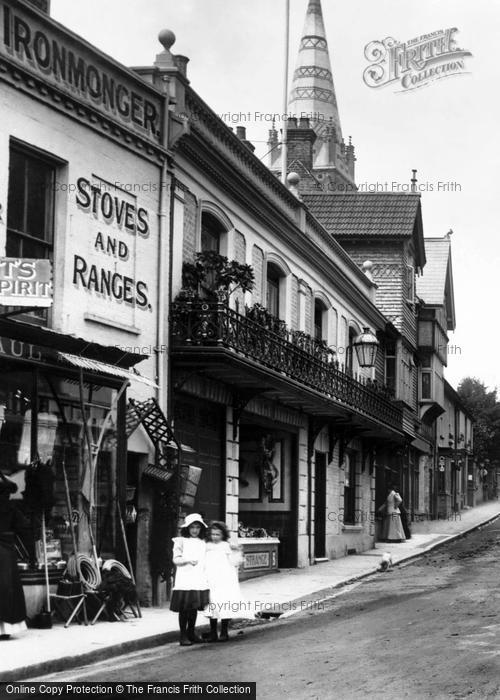 Photo of Lyndhurst, Ironmonger, High Street 1908