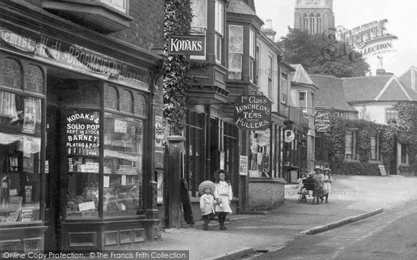 Photo of Lyndhurst, Shop In The High Street 1908