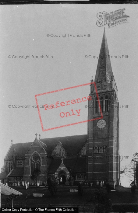 Photo of Lyndhurst, St Michael's Church 1892