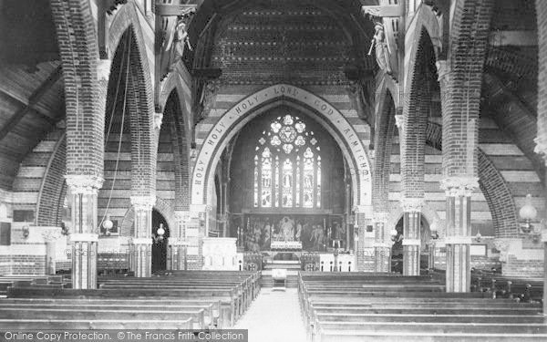 Photo of Lyndhurst, St Michael's Church Interior 1894