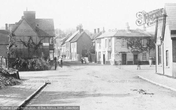 Photo of Lyndhurst, Stag Inn 1897