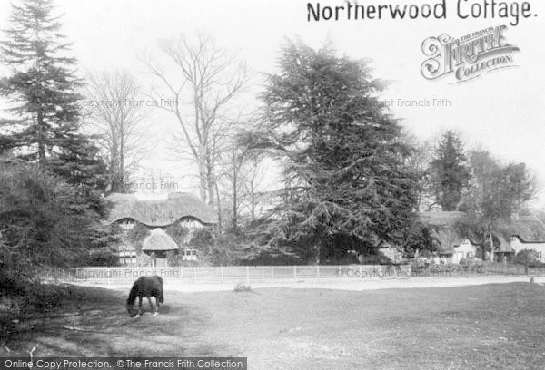 Photo of Lyndhurst, Swan Green, Northerwood Cottage 1892