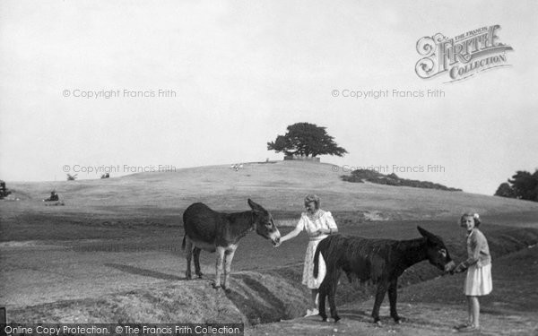 Photo of Lyndhurst, The Bench c.1950