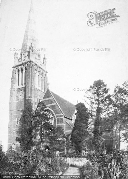 Photo of Lyndhurst, The Church 1891
