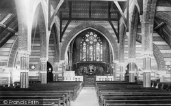 The Church Interior 1891, Lyndhurst