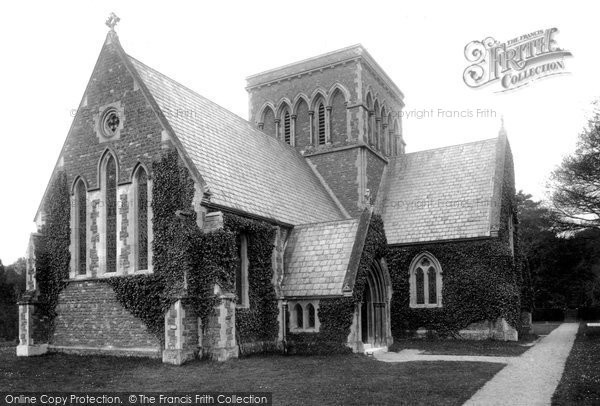 Photo of Lyne, Holy Trinity Church 1906