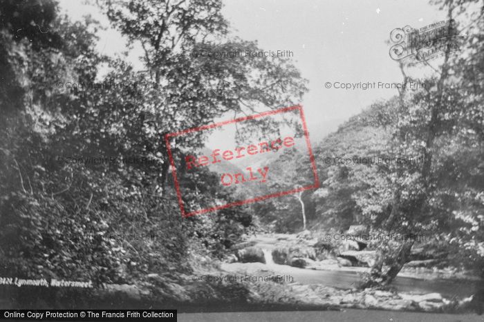 Photo of Lynmouth, A View At Watersmeet Valley 1890