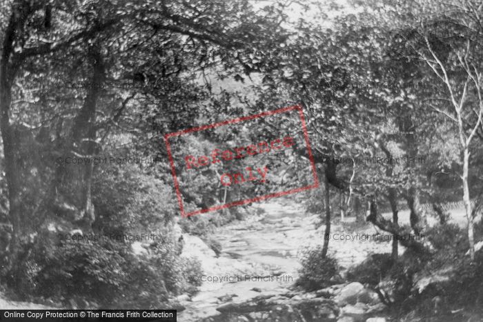Photo of Lynmouth, A View At Watersmeet Valley 1890