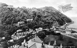 And Lynton From 'the Tors' c.1900, Lynmouth