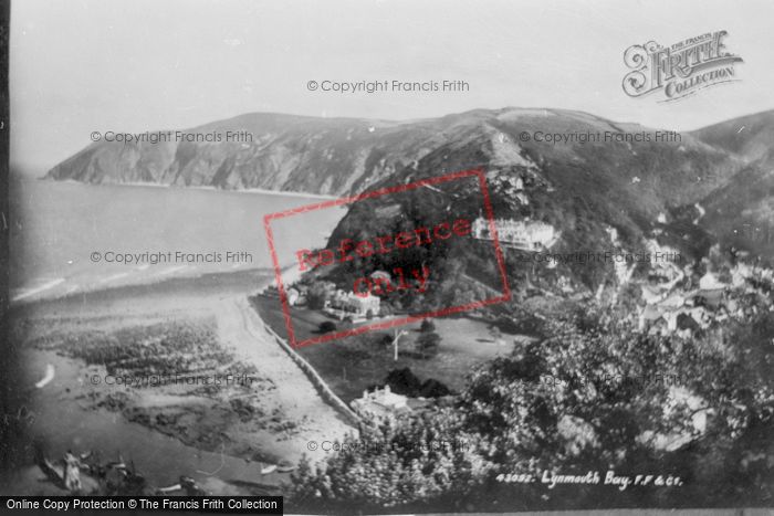 Photo of Lynmouth, Bay And Tors Hotel 1899
