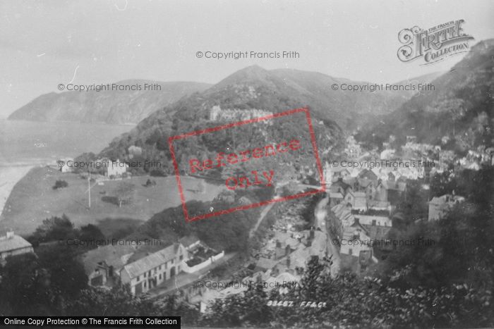 Photo of Lynmouth, Bay From Clooneavin 1894