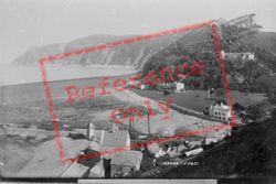Bay From The Lift 1894, Lynmouth