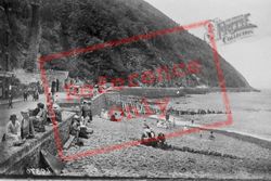 Beach And Cliff Railway 1920, Lynmouth