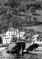 Boats At Low Tide 1890, Lynmouth