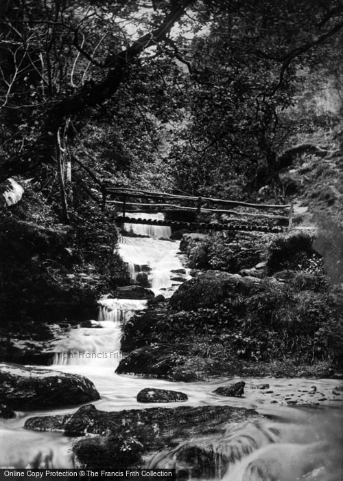 Photo of Lynmouth, Bridge And Falls c.1930