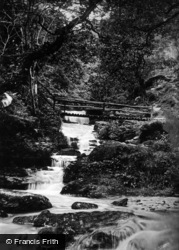 Bridge And Falls c.1930, Lynmouth