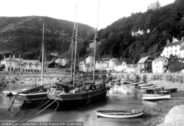 Photo of Lynmouth, c.1890