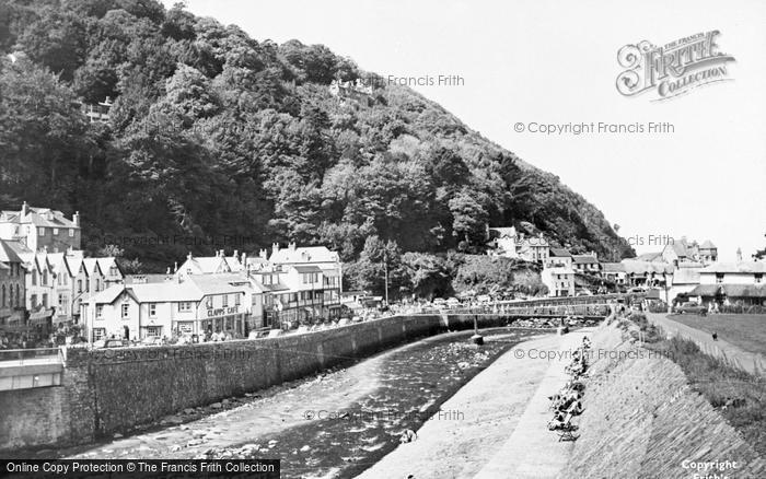 Photo of Lynmouth, c.1955