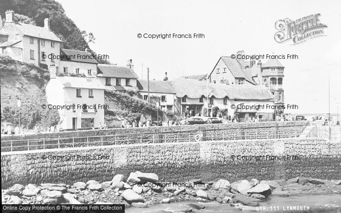 Photo of Lynmouth, c.1955