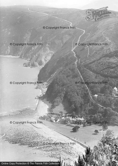 Photo of Lynmouth, Countisbury Hill 1911