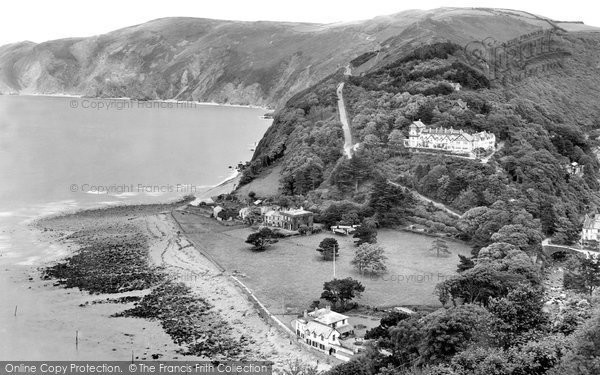 Photo of Lynmouth, Countisbury Hill 1929