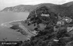 Countisbury Hill 1929, Lynmouth