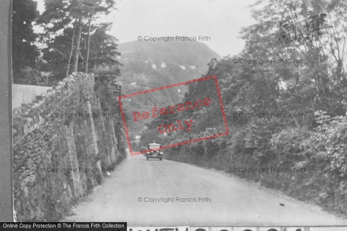 Photo of Lynmouth, Countisbury Hill 1929