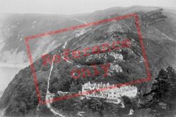 Countisbury Hill And Tors Hotel 1907, Lynmouth