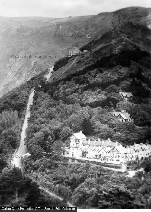 Photo of Lynmouth, Countisbury Hill c.1930