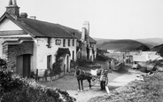 Countisbury Hill, The Blue Ball 1907, Lynmouth