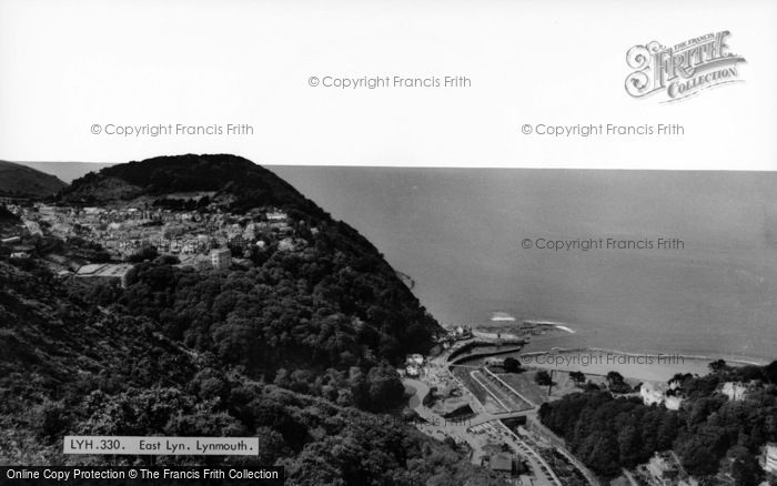 Photo of Lynmouth, East Lyn c.1960