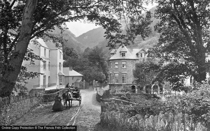 Photo of Lynmouth, Entrance To The Village c.1870