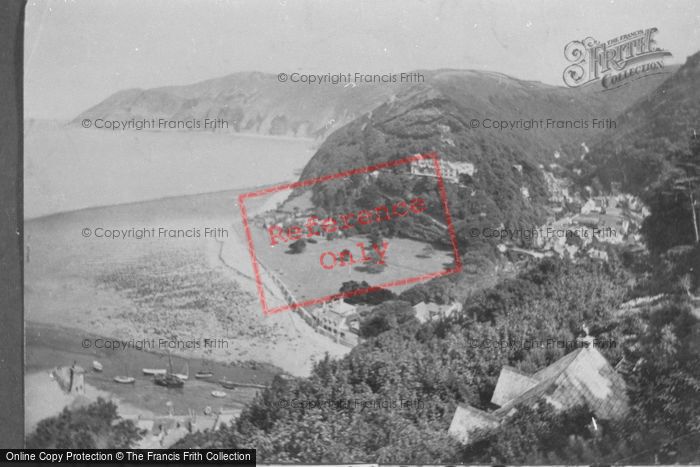 Photo of Lynmouth, From Fairholm 1911
