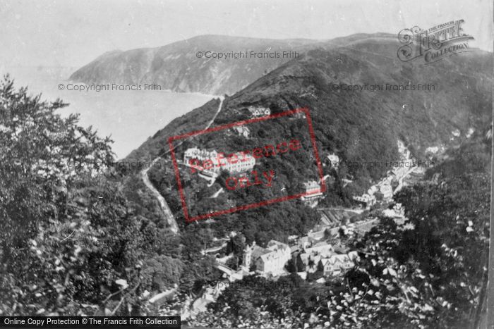 Photo of Lynmouth, From Royal Castle Hotel 1907