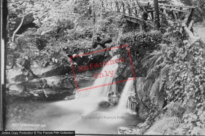 Photo of Lynmouth, Glen Lyn Bridge 1890