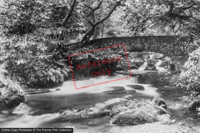 Photo of Lynmouth, Glen Lyn, Stone Bridge 1907