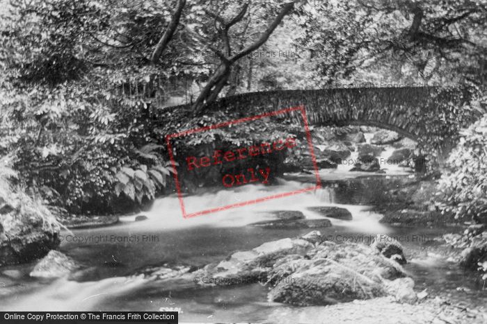 Photo of Lynmouth, Glen Lyn, Stone Bridge 1907