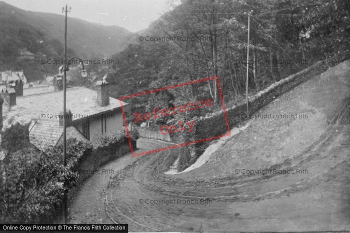Photo of Lynmouth, Hairpin Bend 1923