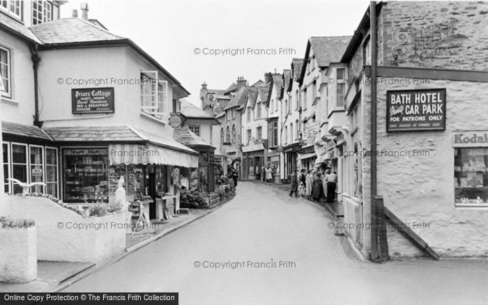 Photo of Lynmouth, High Street c.1955