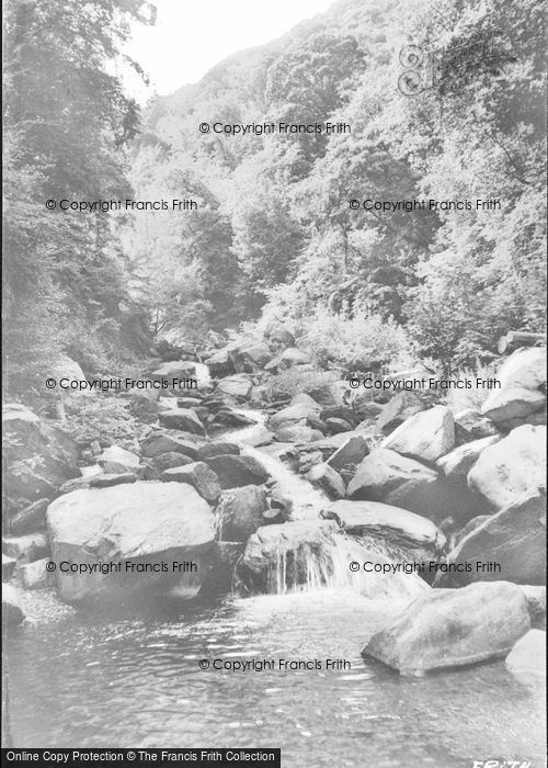 Photo of Lynmouth, In The Glen Lyn Gorge c.1960