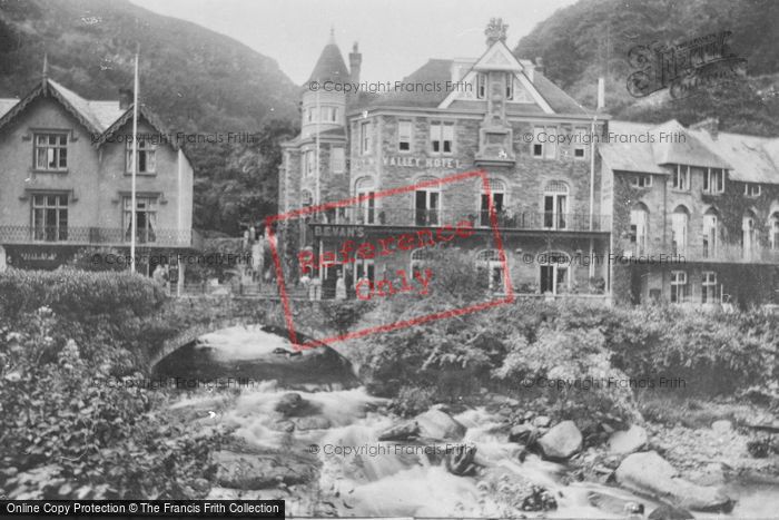 Photo of Lynmouth, Lyn Valley Hotel 1907