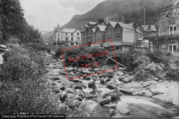 Photo of Lynmouth, Meeting Of East And West Lyn 1920
